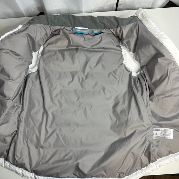 Free Country White Down Fill Insulated Quilted Puffer Vest Womens Size Medium M - Picture 8 of 12